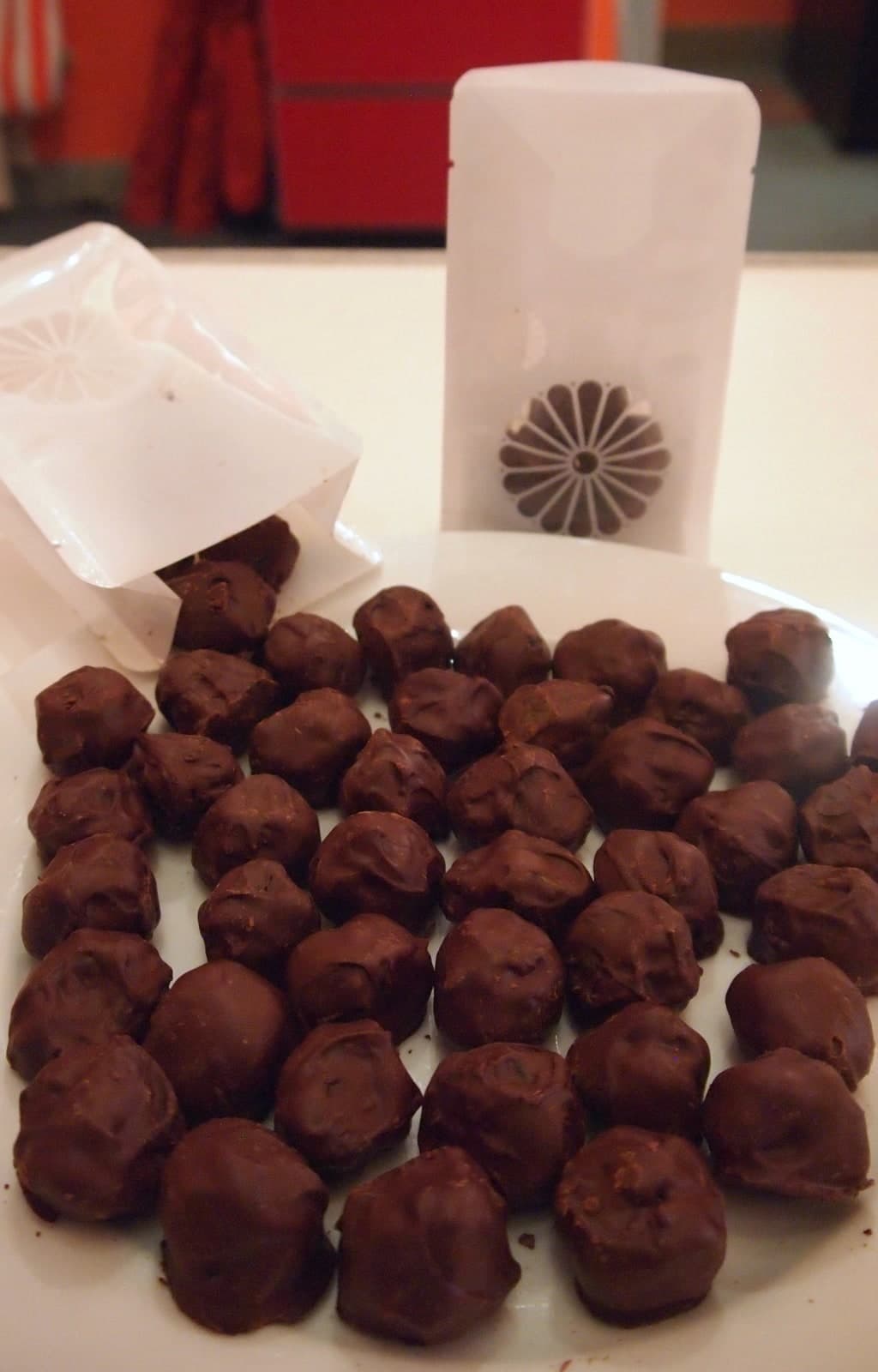 Honey Dew Coated Plums